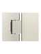 Glass to Glass Shower Door Hinge - PVD Brushed Nickel