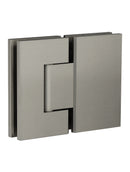 Meir Glass to Glass Shower Door Hinge - Shadow Gunmetal