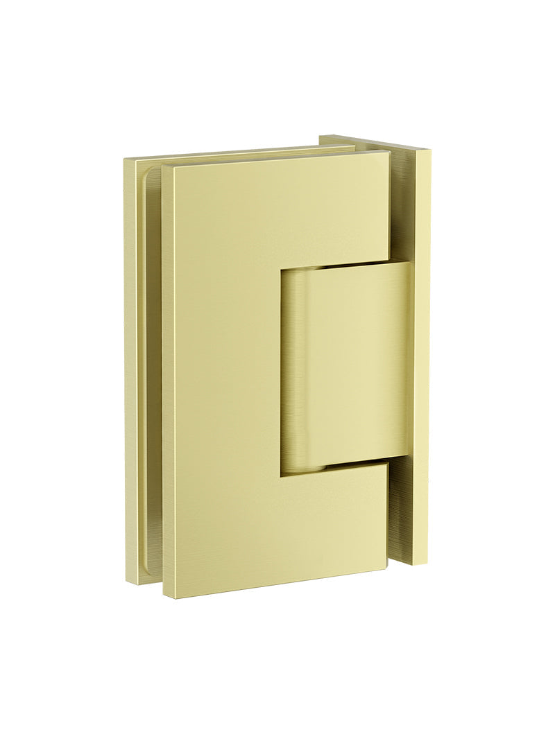 Meir Glass to Wall Shower Door Hinge - PVD Tiger Bronze