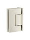 Meir Glass to Wall Shower Door Hinge - PVD Brushed Nickel