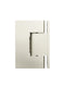 Meir Glass to Wall Shower Door Hinge - PVD Brushed Nickel