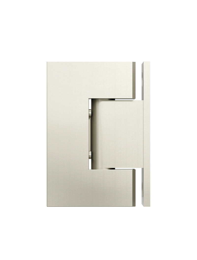 Meir Glass to Wall Shower Door Hinge - PVD Brushed Nickel