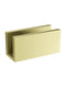 Meir Glass Fixing U Bracket - PVD Tiger Bronze
