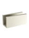 Meir Glass Fixing U Bracket - PVD Brushed Nickel