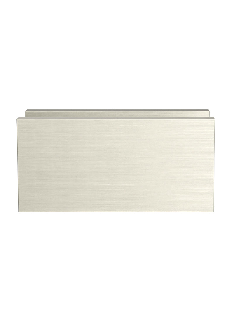 Meir Glass Fixing U Bracket - PVD Brushed Nickel