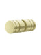 Meir Shower Door Round Handle - PVD Tiger Bronze