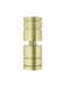 Meir Shower Door Round Handle - PVD Tiger Bronze