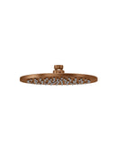 Meir Round Shower Rose 200mm - Lustre Bronze