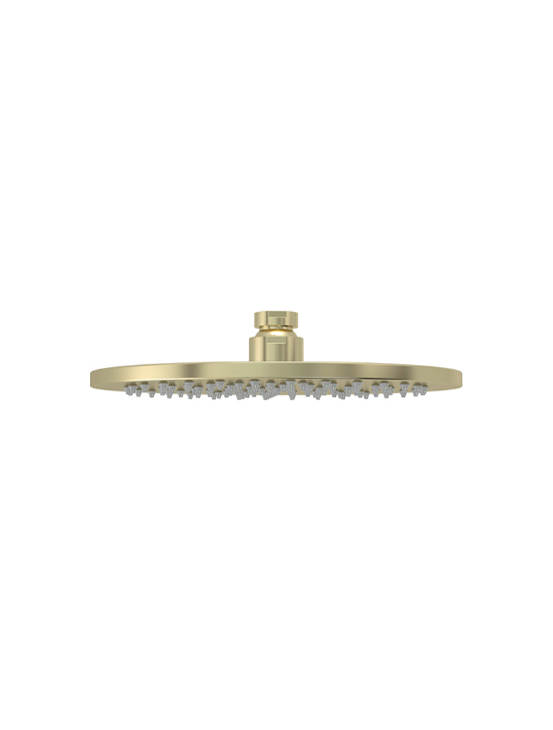 Meir Round Shower Rose 200mm - PVD Tiger Bronze