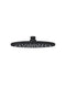 Meir Round Shower Rose 200mm - Matte Black