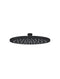Meir Round Shower Rose 200mm - Matte Black