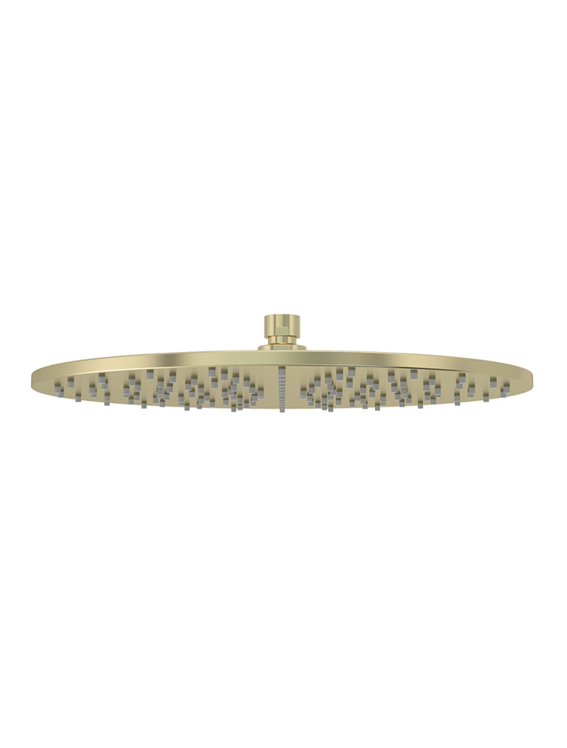 Meir Round Shower Rose 300mm - PVD Tiger Bronze