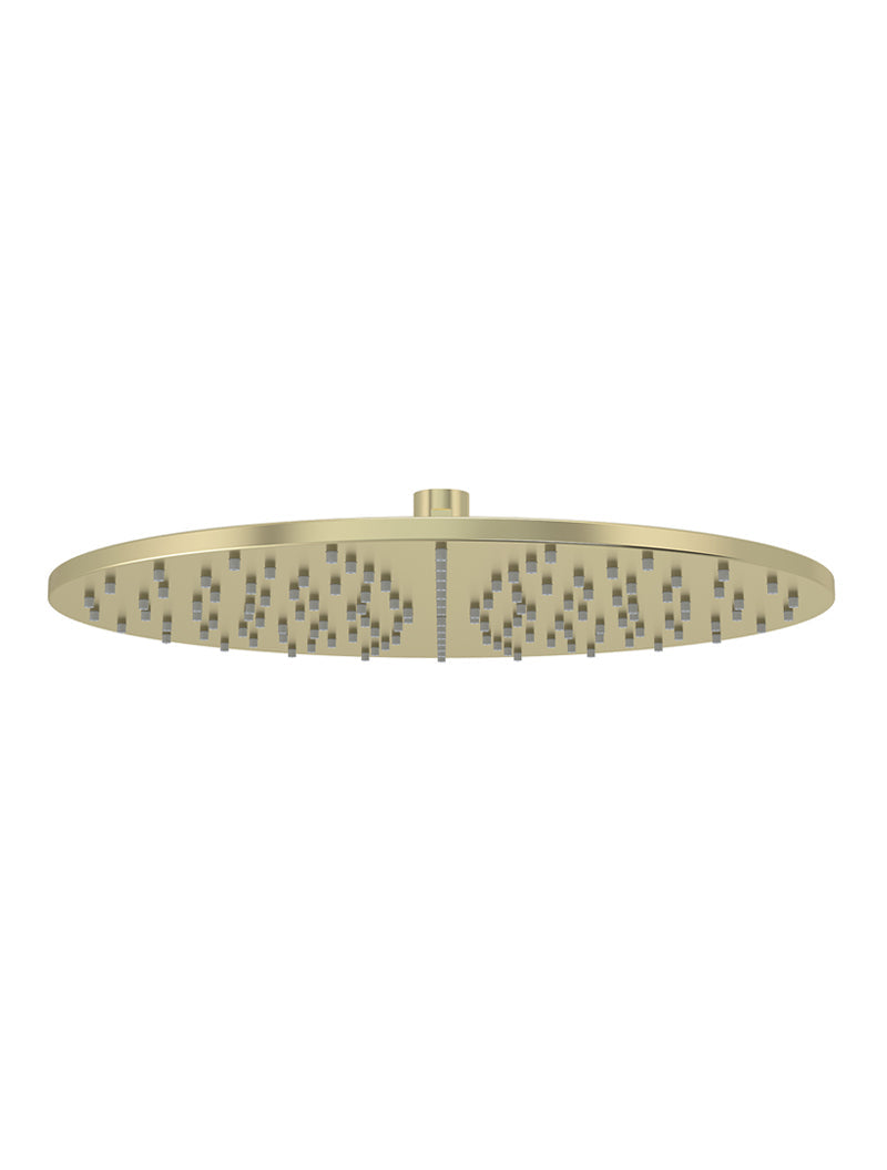 Meir Round Shower Rose 300mm - PVD Tiger Bronze