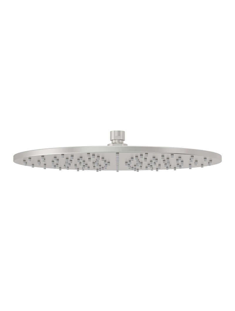 Meir Round Shower Rose 300mm - PVD Brushed Nickel