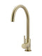 Meir Round Gooseneck Kitchen Mixer Tap - PVD Tiger Bronze