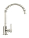 Meir Round Gooseneck Kitchen Mixer Tap - PVD Brushed Nickel