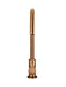 Meir Round Gooseneck Kitchen Mixer Tap with Pinless Handle - Lustre Bronze