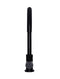 Meir Round Gooseneck Kitchen Mixer Tap with Pinless Handle - Matte Black