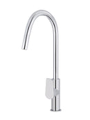 Meir Round Paddle Piccola Pull Out Kitchen Mixer Tap - Polished Chrome