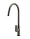 Meir Round Paddle Piccola Pull Out Kitchen Mixer Tap - Shadow Gunmetal