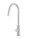 Meir Round Pinless Piccola Pull Out Kitchen Mixer Tap - Polished Chrome