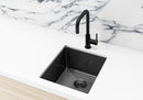 Meir Lavello Kitchen Sink - Single Bowl 380 x 440 - Gunmetal Black