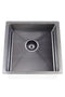 Meir Lavello Kitchen Sink - Single Bowl 450 x 450 - Gunmetal Black