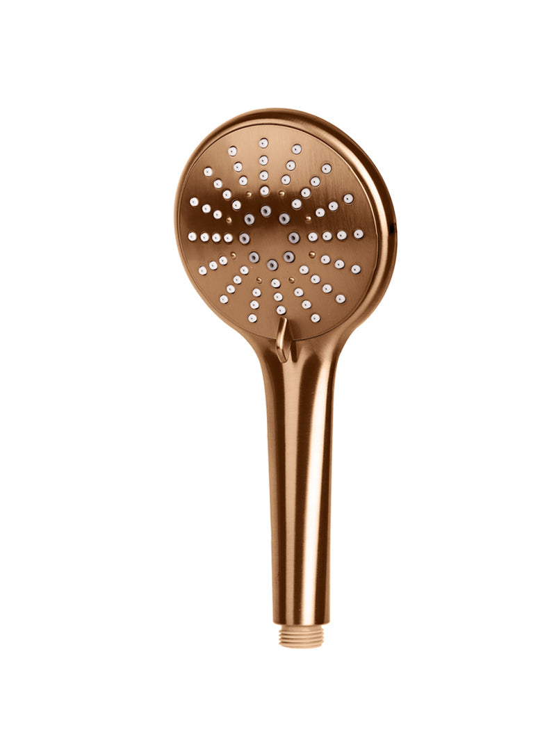 Meir Round Hand Shower Three-Function - Lustre Bronze