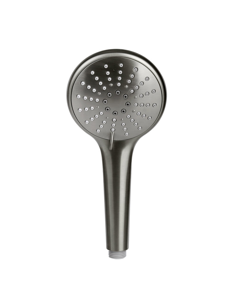 Meir Round Hand Shower Three-Function - Shadow Gunmetal