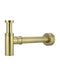 Meir Round Bottle Trap for 32mm basin waste and 40mm outlet - PVD Tiger Bronze