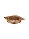 Meir Square Floor Grate Shower Drain 100mm outlet - Lustre Bronze