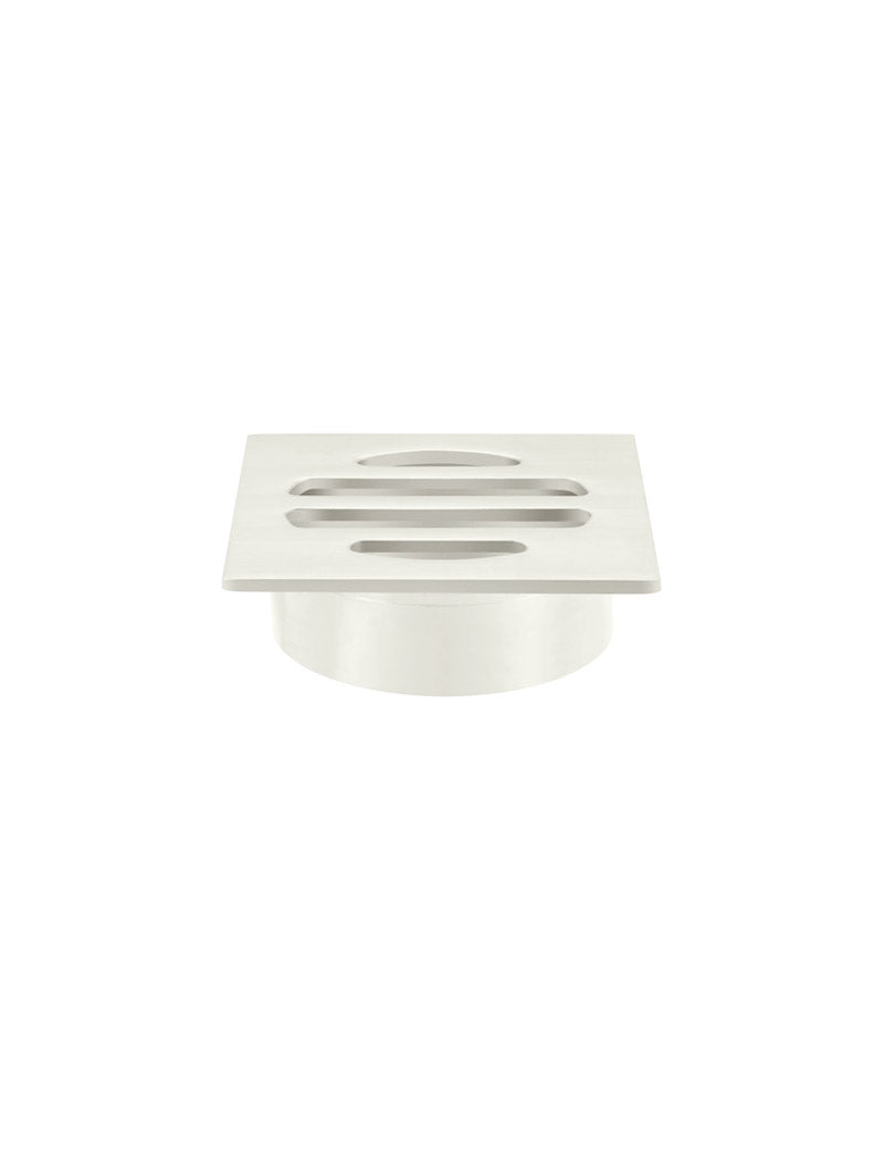 Meir Square Floor Grate Shower Drain 50mm outlet - Brushed Nickel