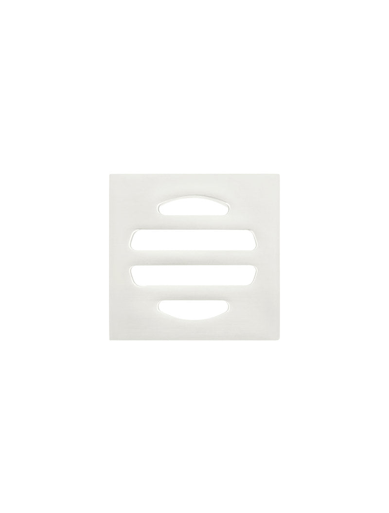 Meir Square Floor Grate Shower Drain 50mm outlet - Brushed Nickel