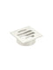 Meir Square Floor Grate Shower Drain 50mm outlet - Brushed Nickel