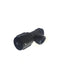 Round Mini Stop Cistern Tap - Matte Black