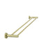 Meir Round Double Towel Rail 600mm - PVD Tiger Bronze
