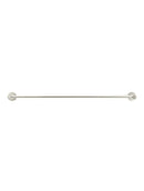 Meir Round Double Towel Rail 600mm - PVD Brushed Nickel
