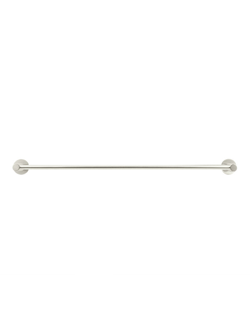 Meir Round Double Towel Rail 600mm - PVD Brushed Nickel