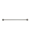 Meir Round Double Towel Rail 600mm - Shadow Gunmetal