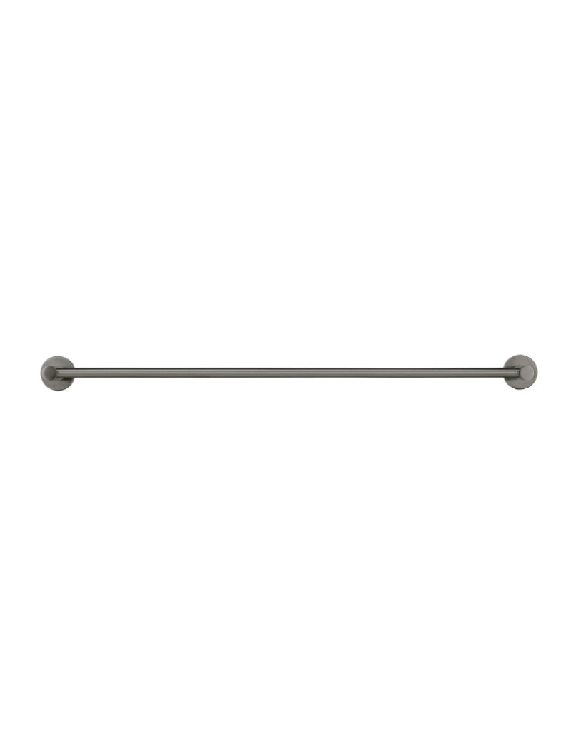 Meir Round Double Towel Rail 600mm - Shadow Gunmetal