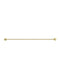 Meir Round Double Towel Rail 900mm - PVD Tiger Bronze