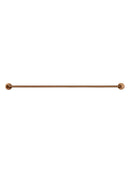 Meir Round Double Towel Rail 900mm - Lustre Bronze