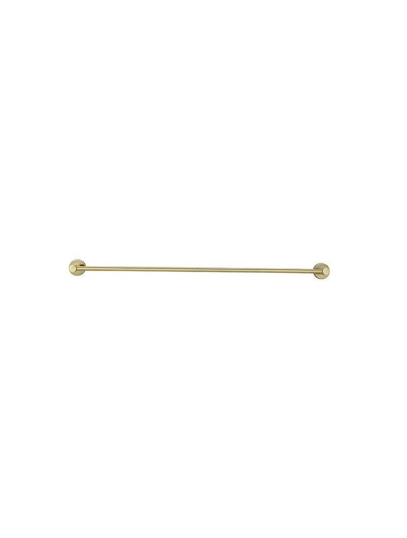 Meir Round Single Towel Rail 600mm - PVD Tiger Bronze