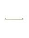 Round Single Towel Rail 600mm - PVD Tiger Bronze