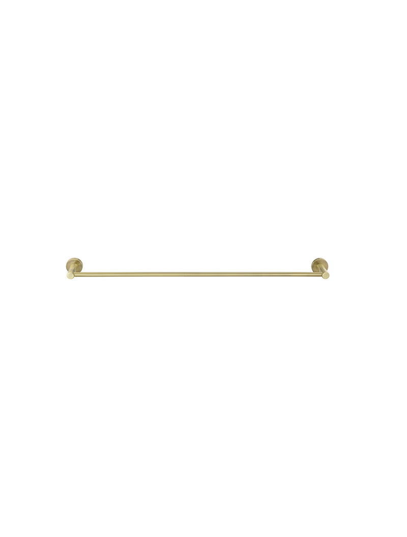 Meir Round Single Towel Rail 600mm - PVD Tiger Bronze