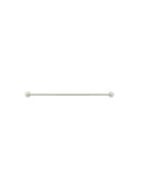 Meir Round Single Towel Rail 600mm - PVD Brushed Nickel