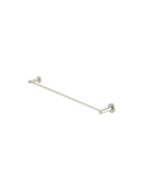 Meir Round Single Towel Rail 600mm - PVD Brushed Nickel