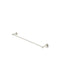 Meir Round Single Towel Rail 600mm - PVD Brushed Nickel