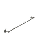 Meir Round Single Towel Rail - Shadow Gunmetal