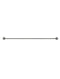Meir Round Single Towel Rail - Shadow Gunmetal